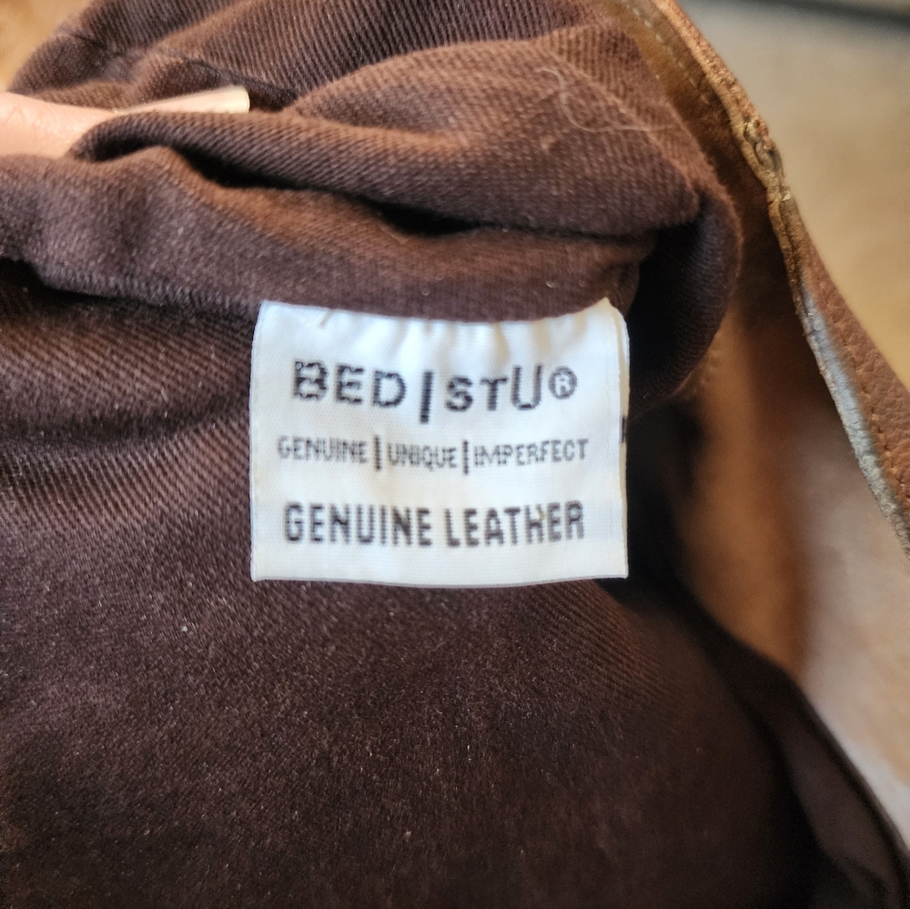 Bed Stu Brown Leather Bag - Picture 7 of 12